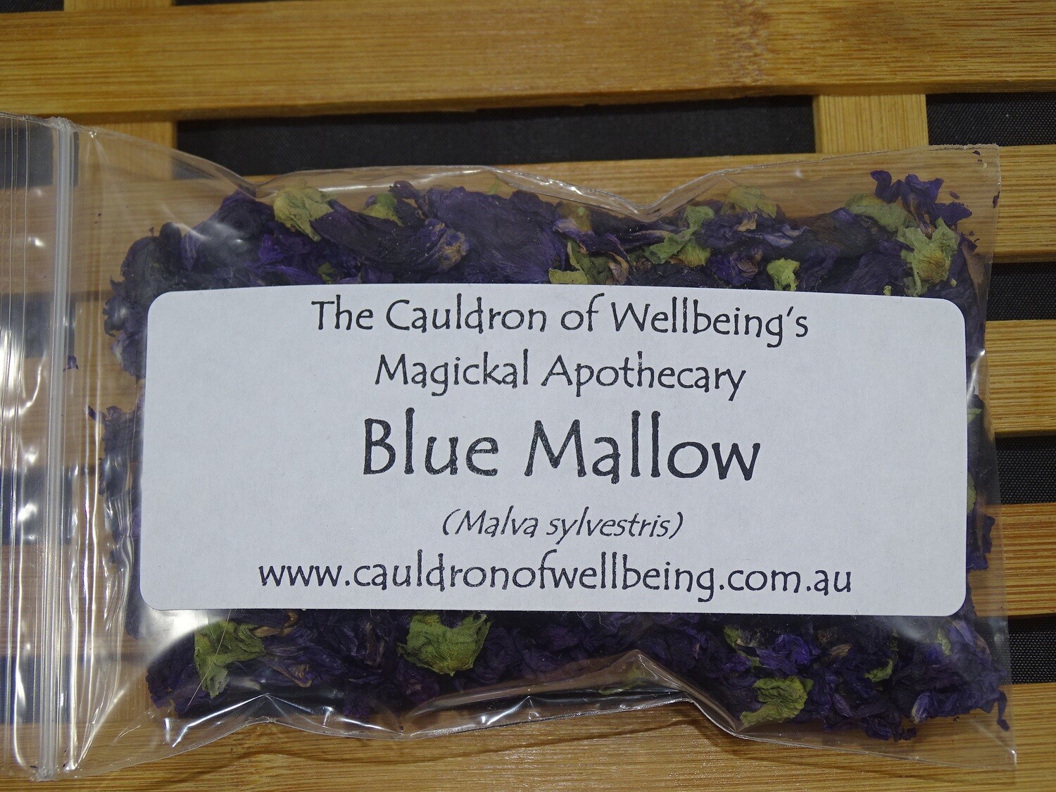Blue Mallow Flowers