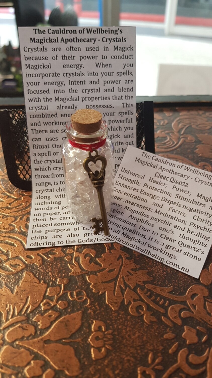 Crystal Chips - Clear Quartz