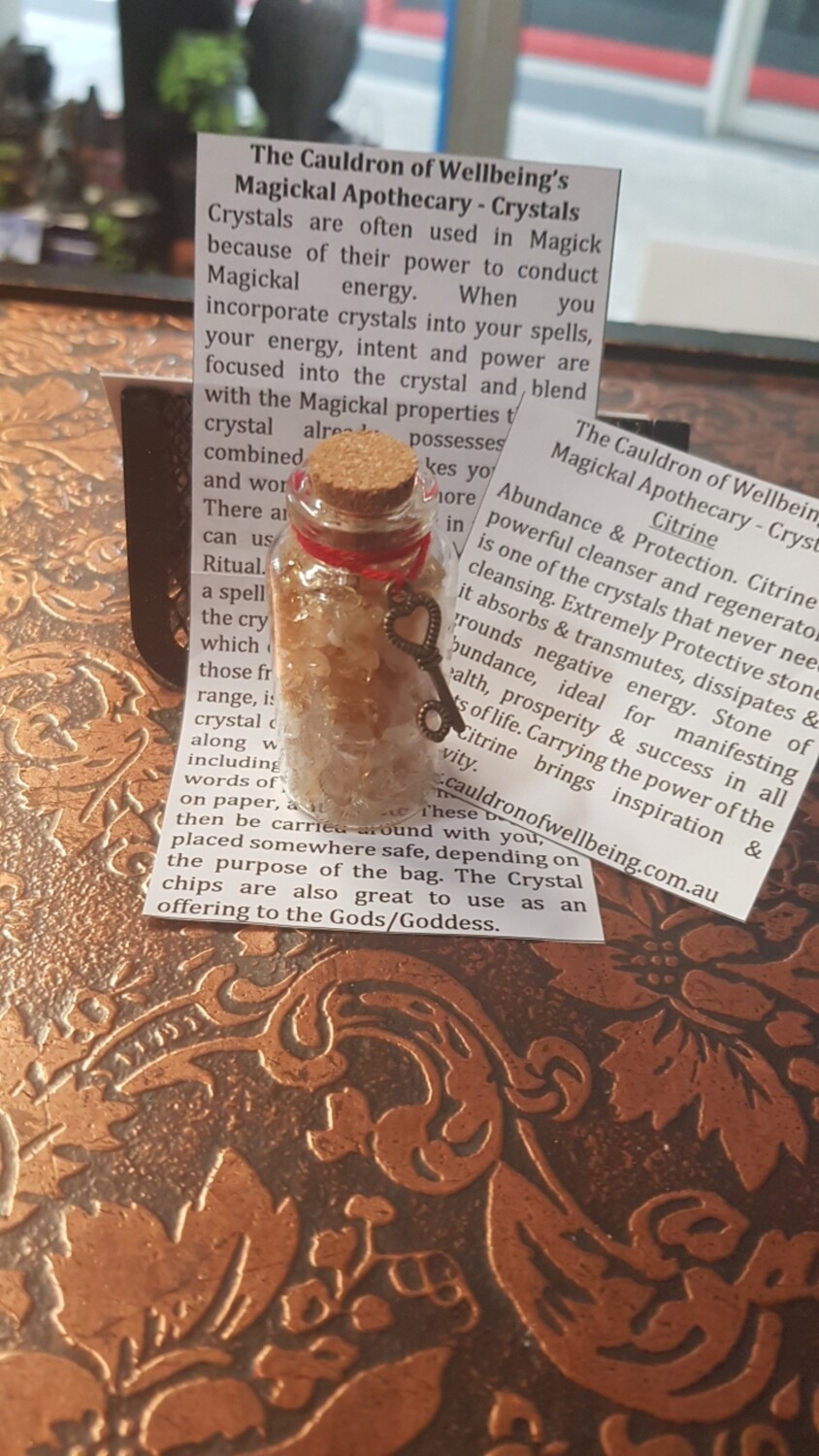 Crystal Chips - Citrine
