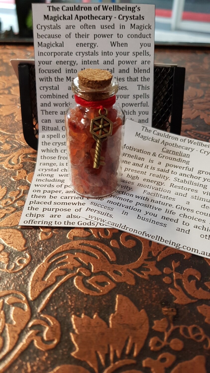 Crystal Chips - Carnelian
