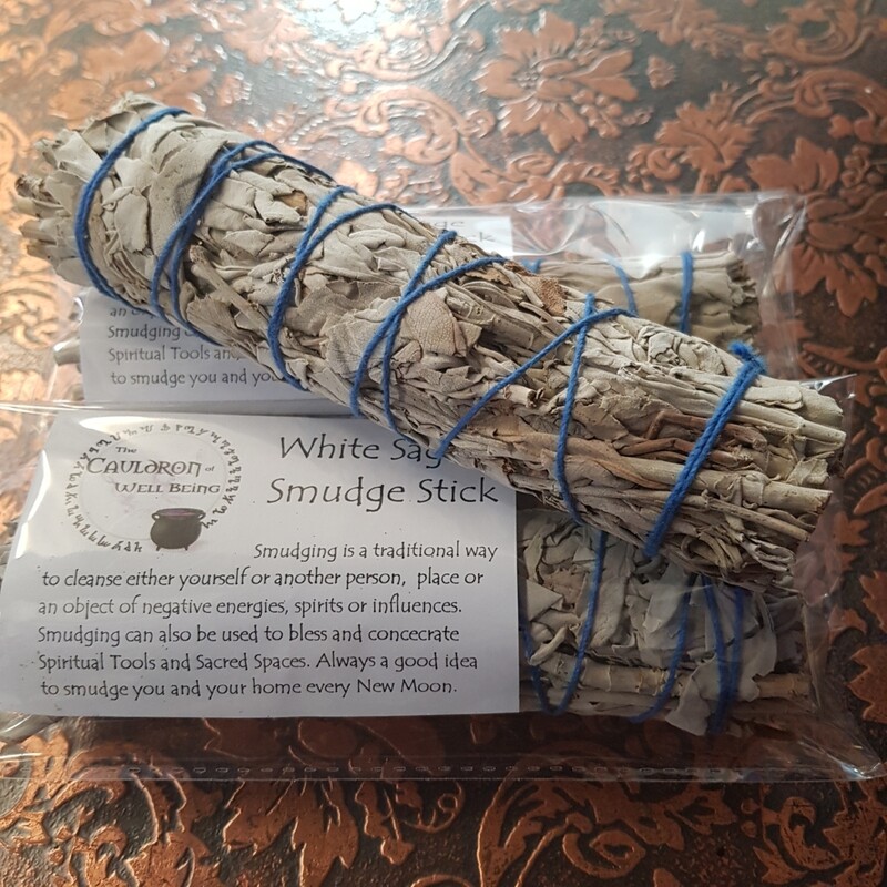 Smudge Stick - White Sage (Medium)