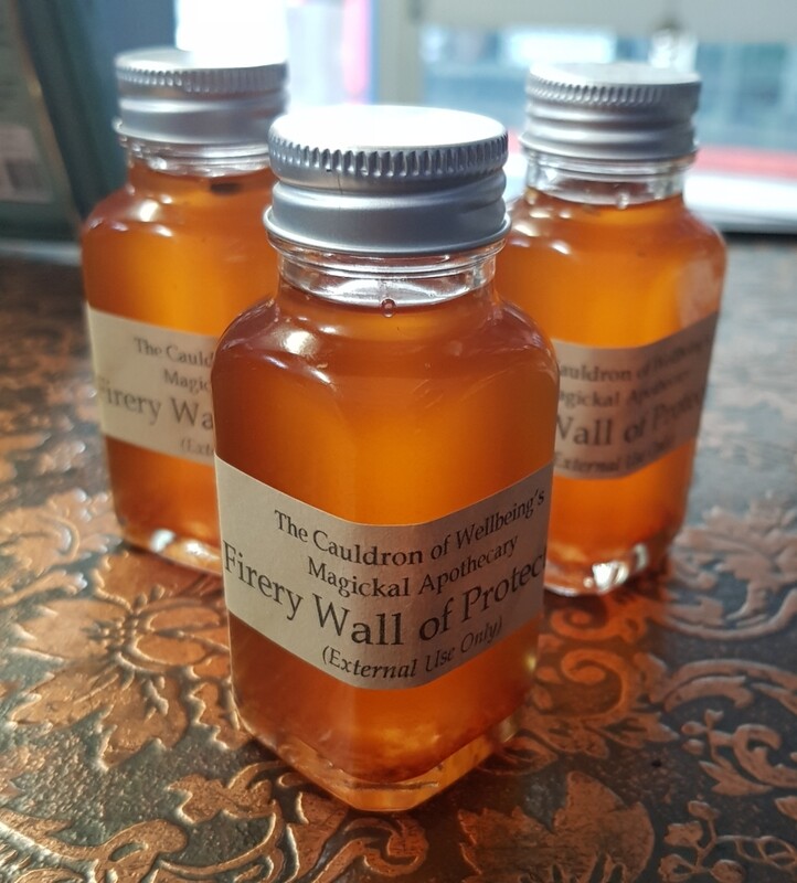 Firery Wall of Protection Oil