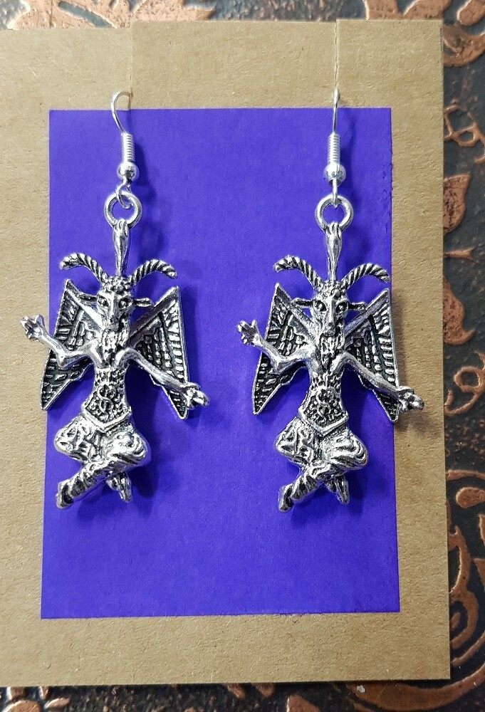 Earrings - Baphomet