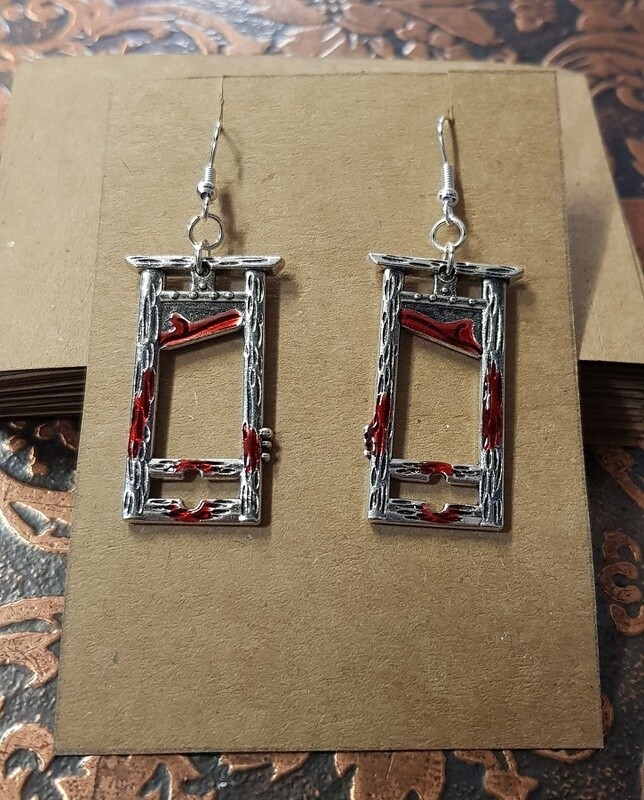 Earrings - Guillotine