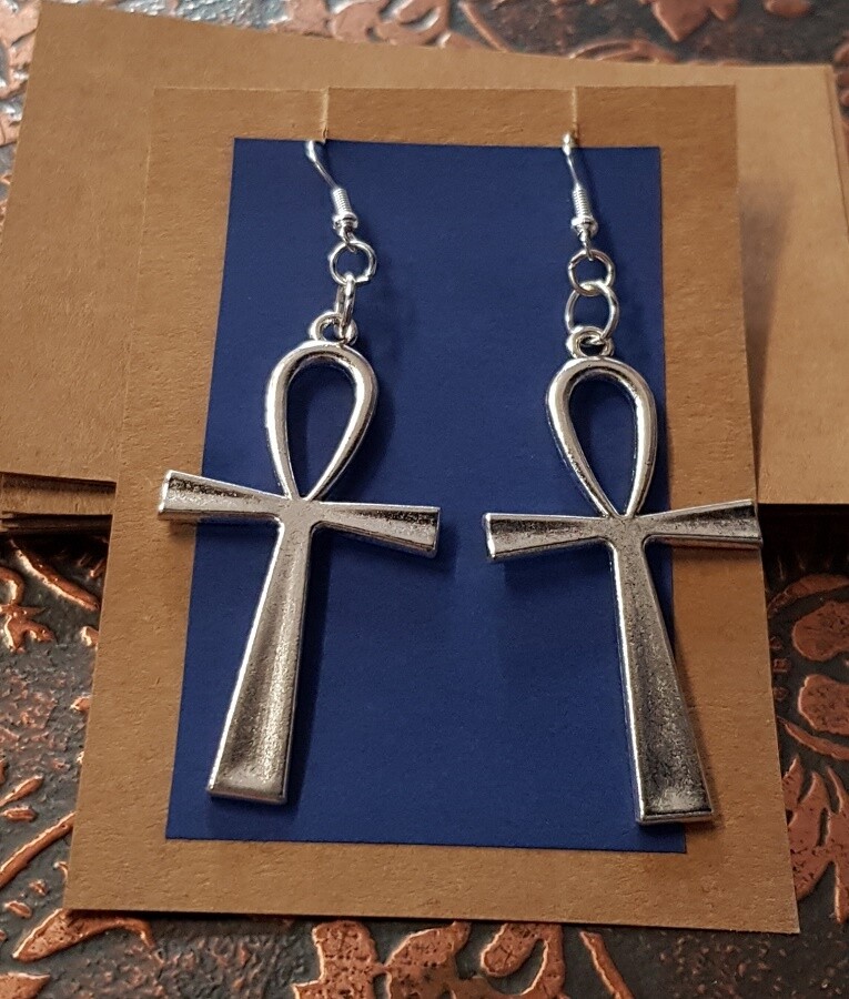 Earrings - Ankh