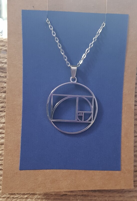 Pendant - Fibonacci Golden Ratio