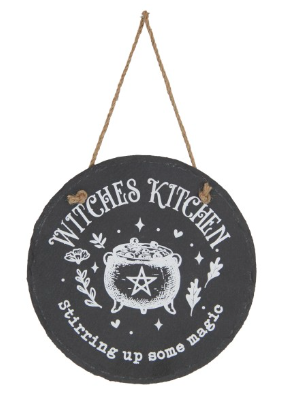 Witches Kitchen Slate wall hanging