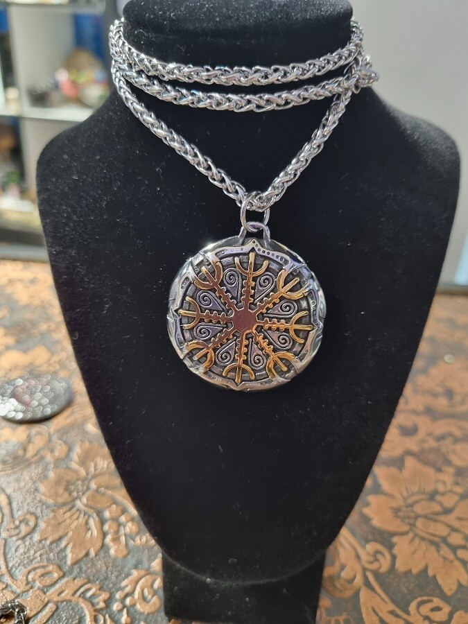 Helm of Awe Pendant