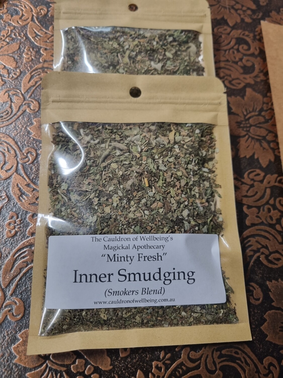 &quot;Minty Fresh&quot; - Inner Smudging - Smokers Blend