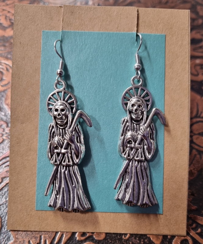 Earrings - Santa Muerte