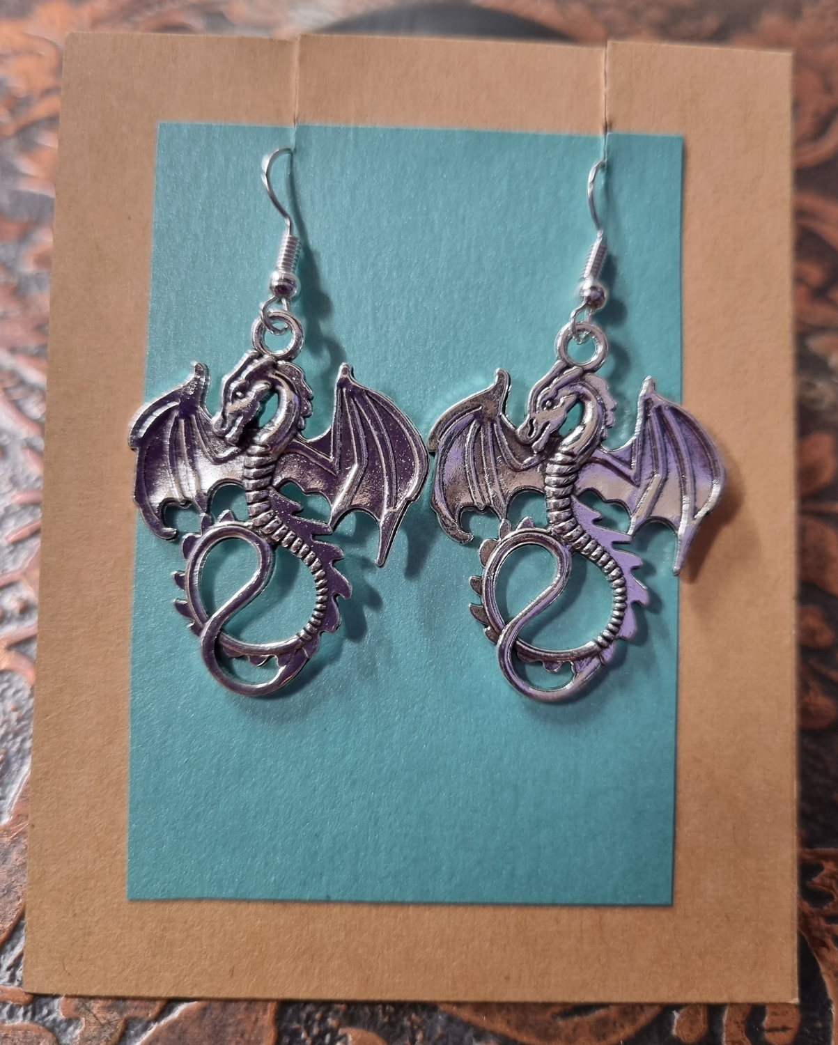 Earrings - Dragon
