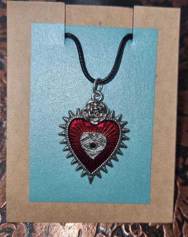 Pendant - Heart with All-Seeing Eye