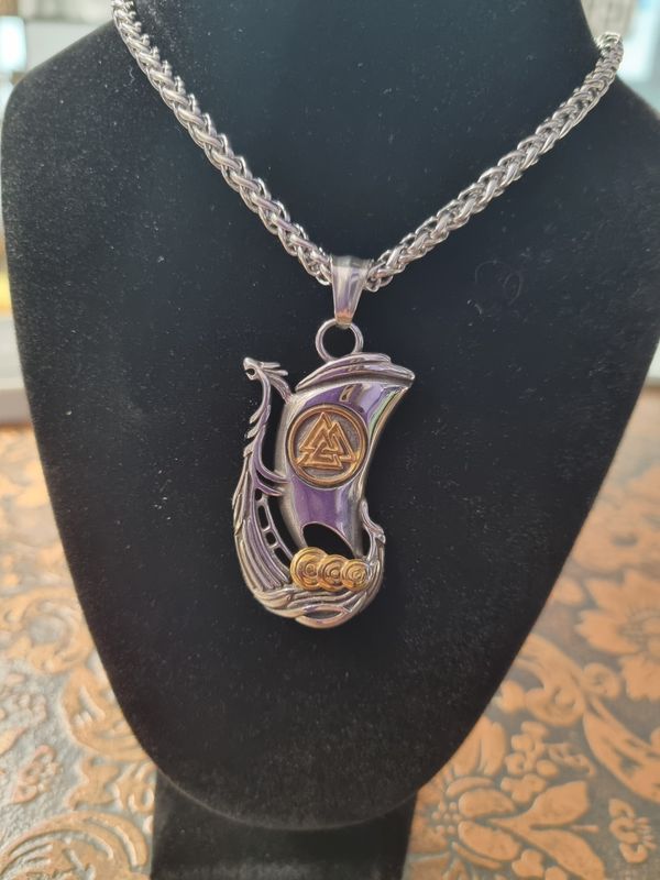 Viking Longship Pendant