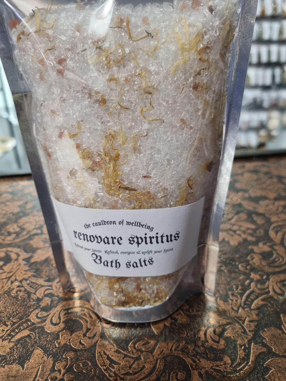 Bath Salts - &quot;Renovare spiritus&quot; - Renovate your Spirit