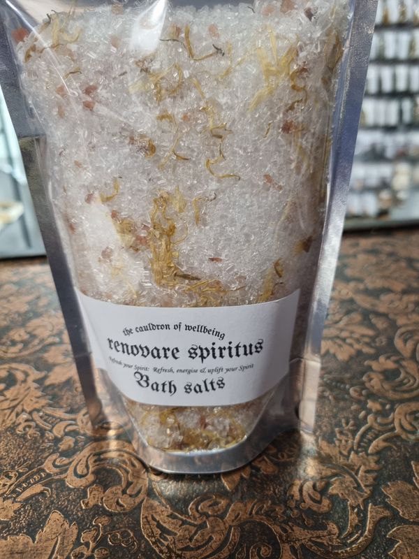 Bath Salts - "Renovare spiritus" - Renovate your Spirit