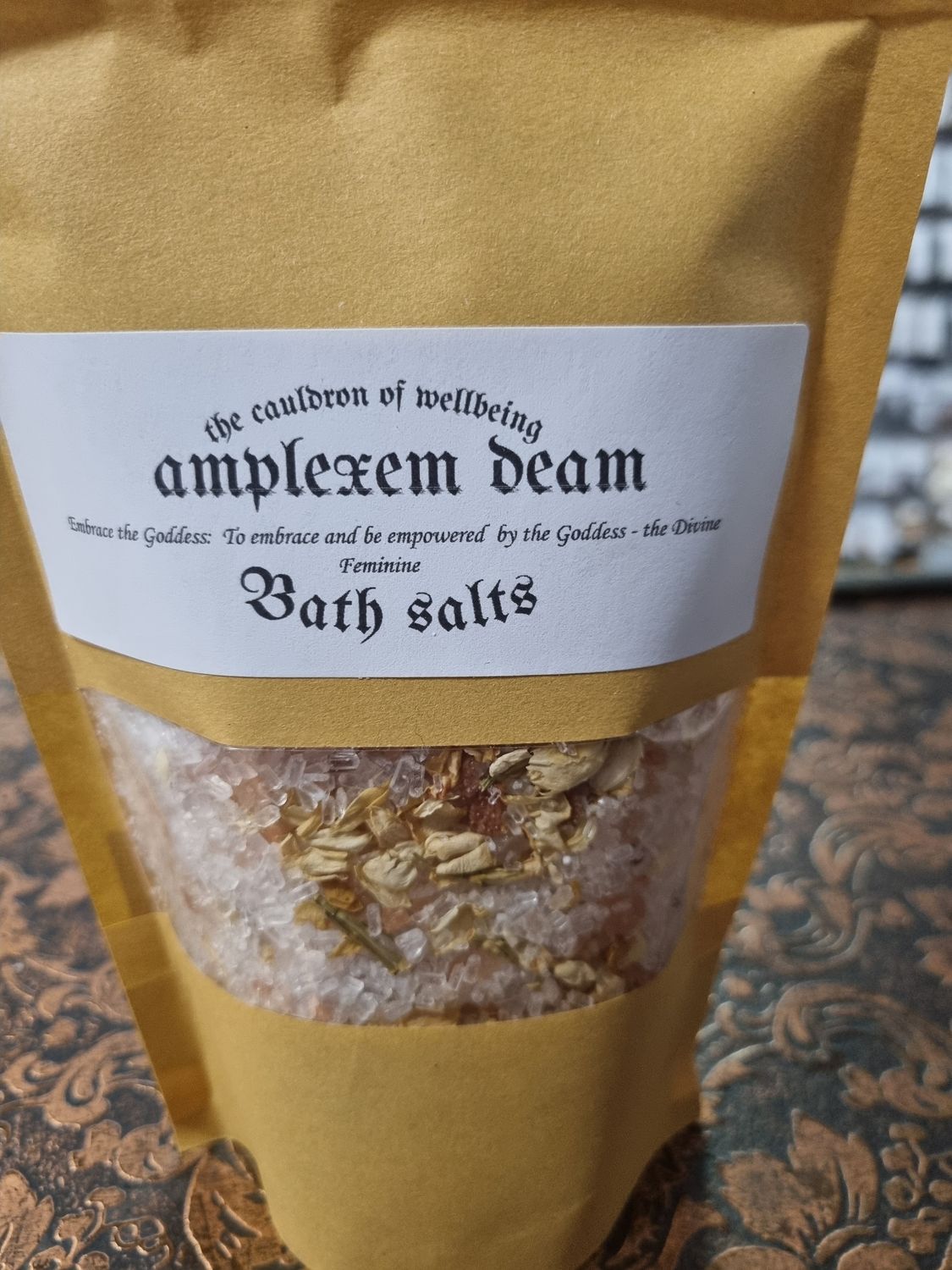 Bath Salts - &quot;Amplexum deam&quot; - Embrace the Goddess