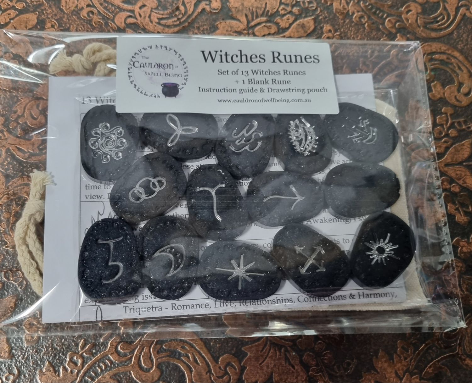 Witches Runes - Black