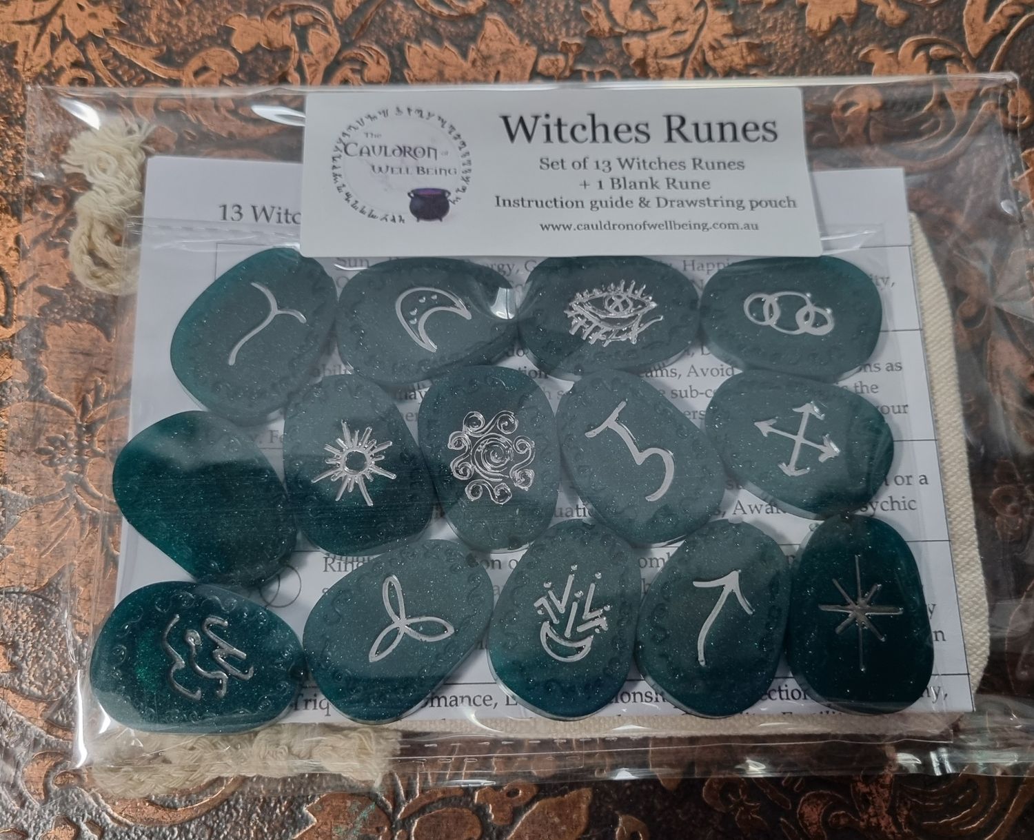 Witches Runes - Green
