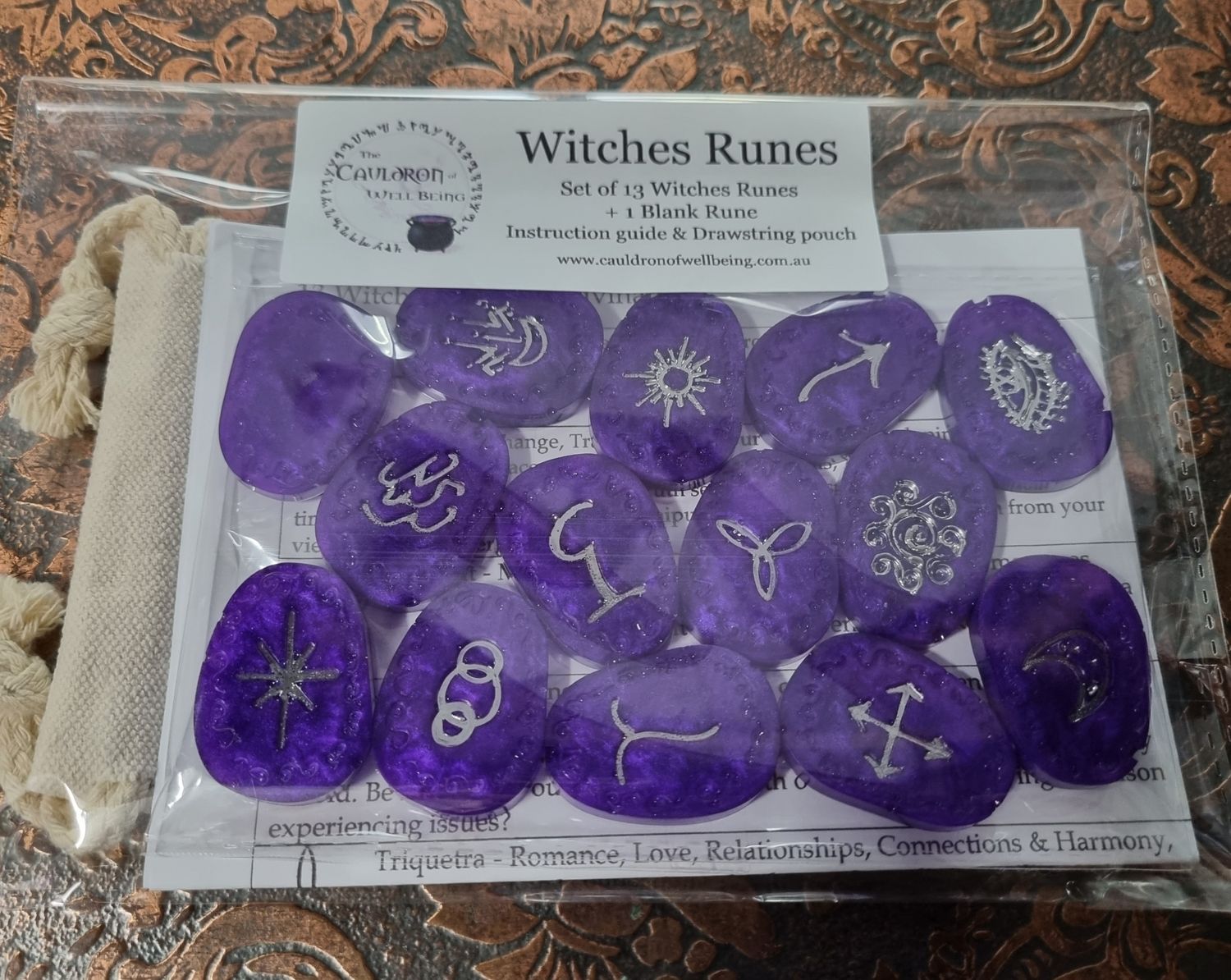 Witches Runes - Purple