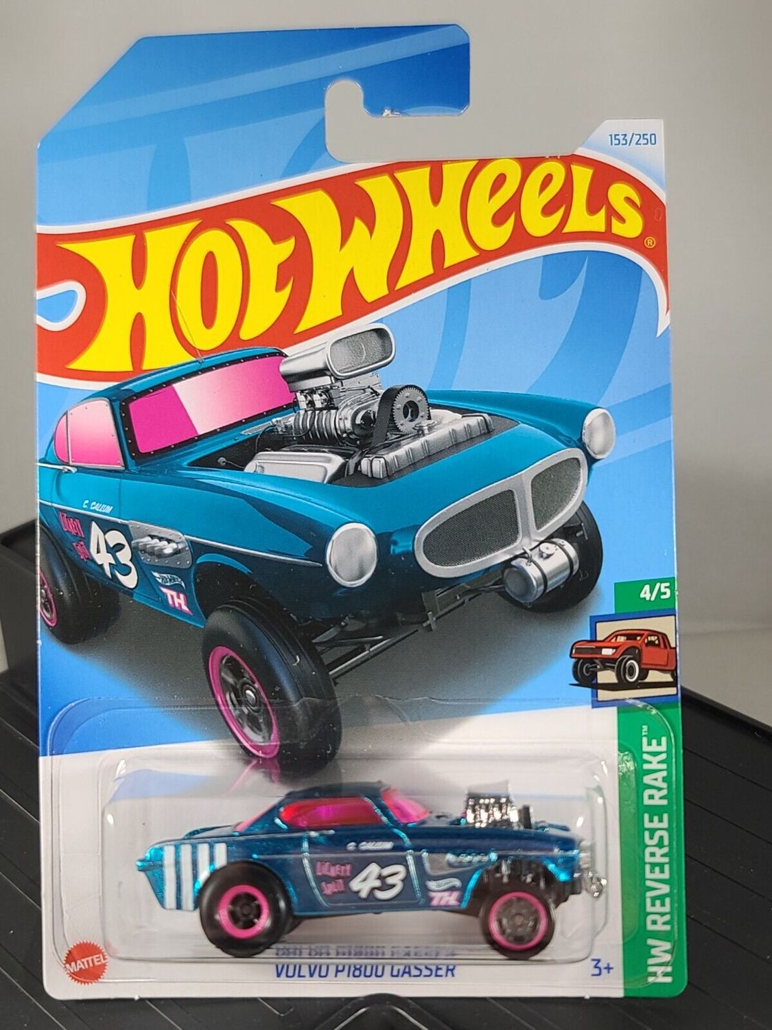 2024 HOT WHEELS SUPER TREASURE HUNT VOLVO P1800 GASSER