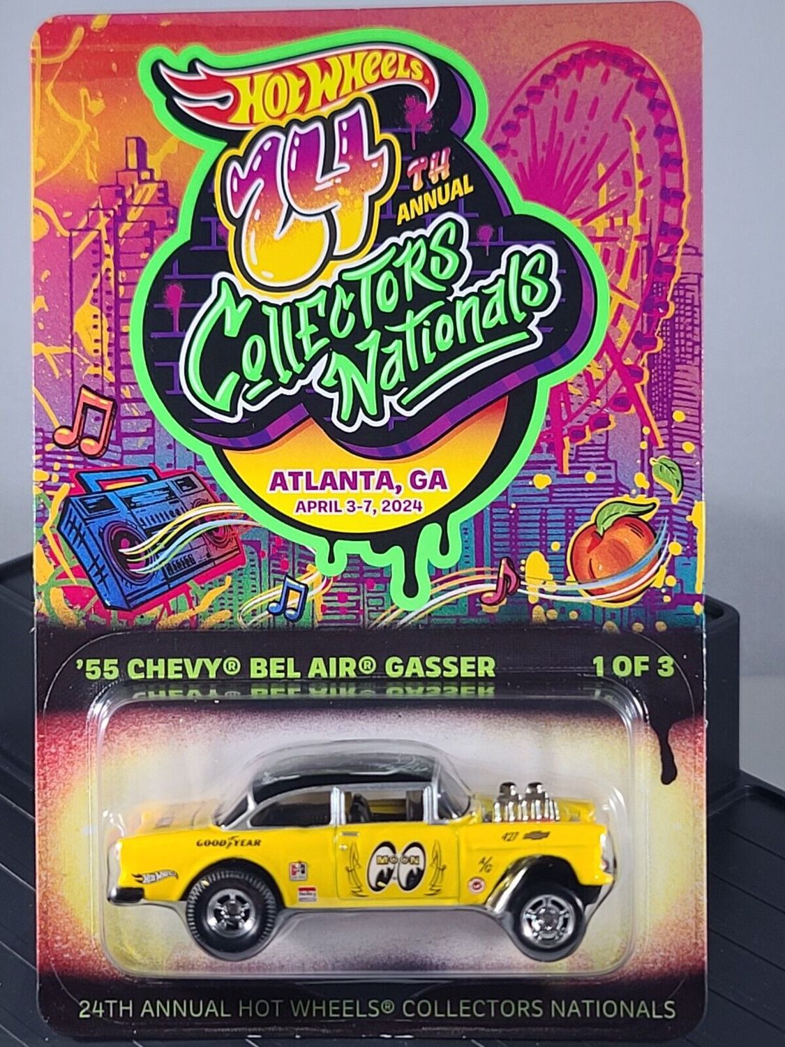 2024 COLLECTORS NATIONALS ATLANTA 1955 CHEVY BEL AIR GASSER - MOON EYES