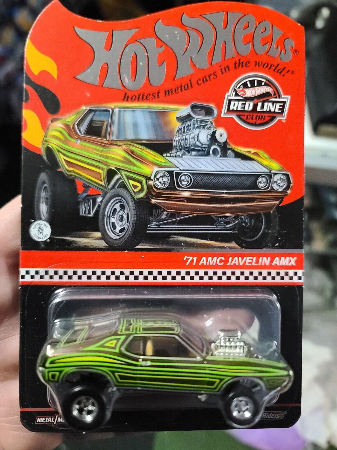 HOT WHEELS RLC 71 AMC JAVELIN AMX