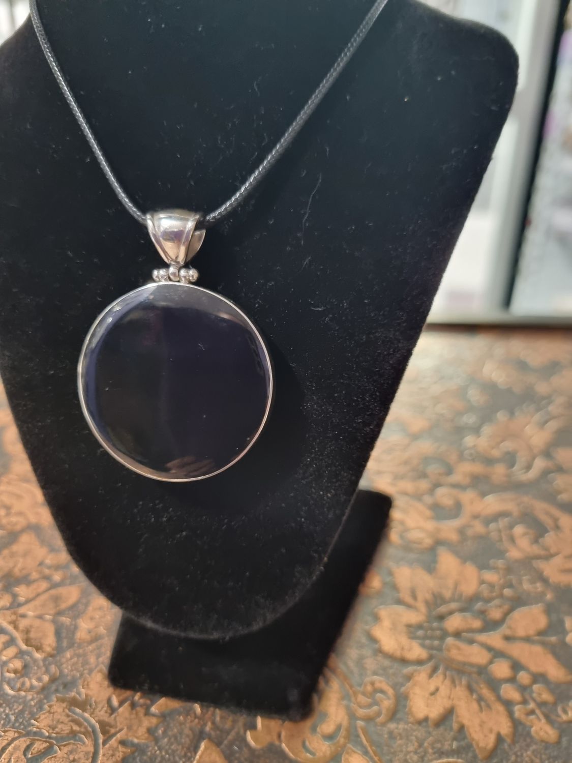 Full Moon / Dark Moon Pendant - Double sided