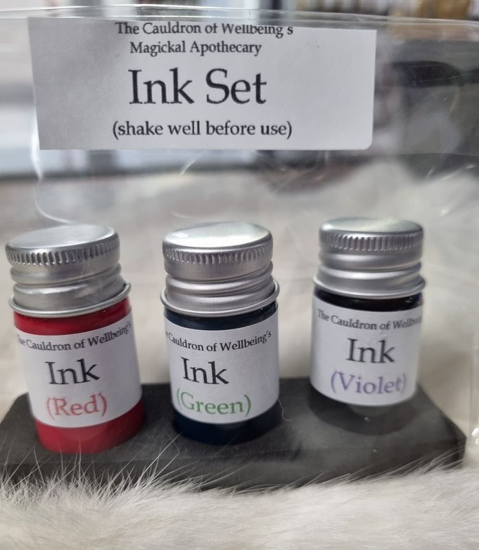 Quill Ink - Set of 3 (Red, Green, Violet)