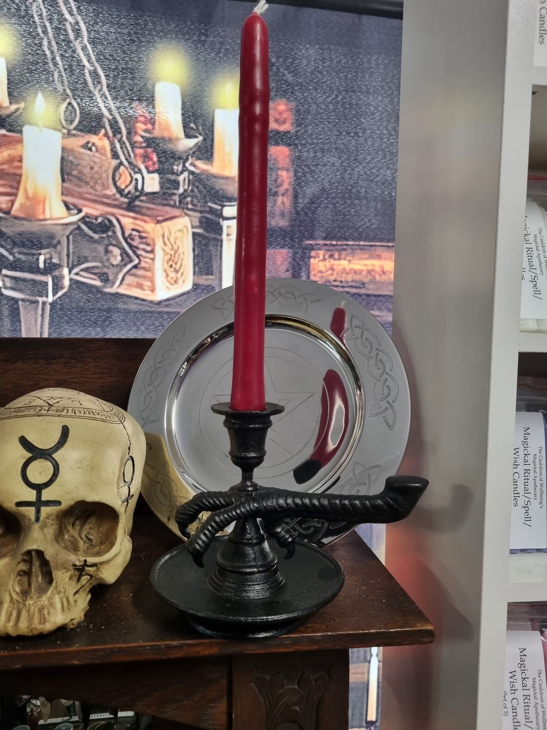 Raven Claw Candle Stick