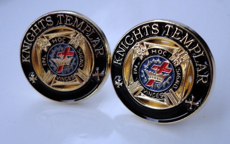 Cuff Links - Knights Templar