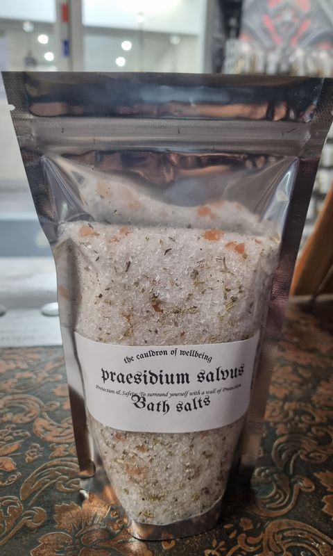 Bath Salts - "Praesidium salvus" - Protection &amp; Safety