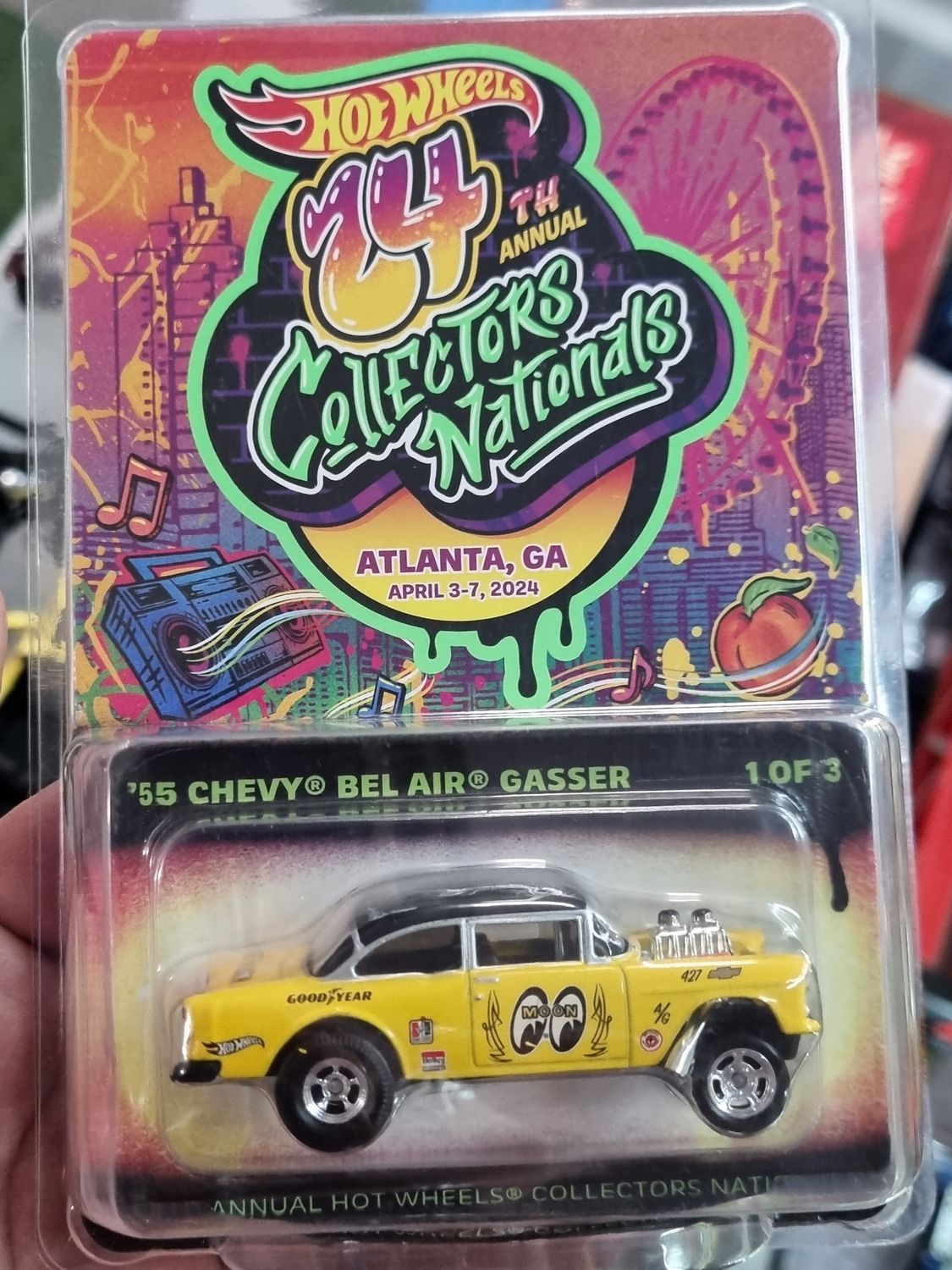 HOT WHEELS 55 CHEVY BELAIR GASSER