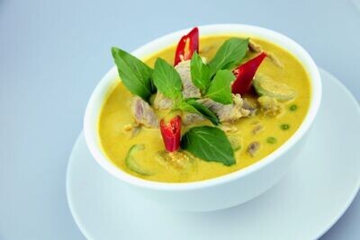 Green Curry Chicken/Pork with rice