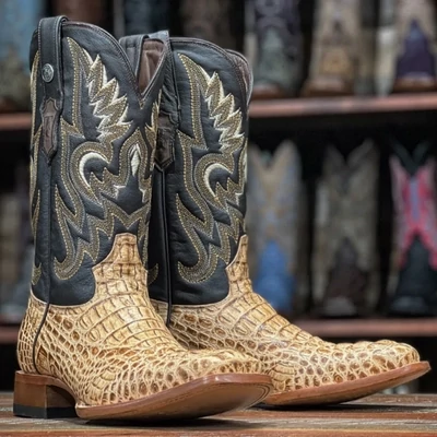 Tanner Mark Boots Men&#39;s Imitation Hornback Gator