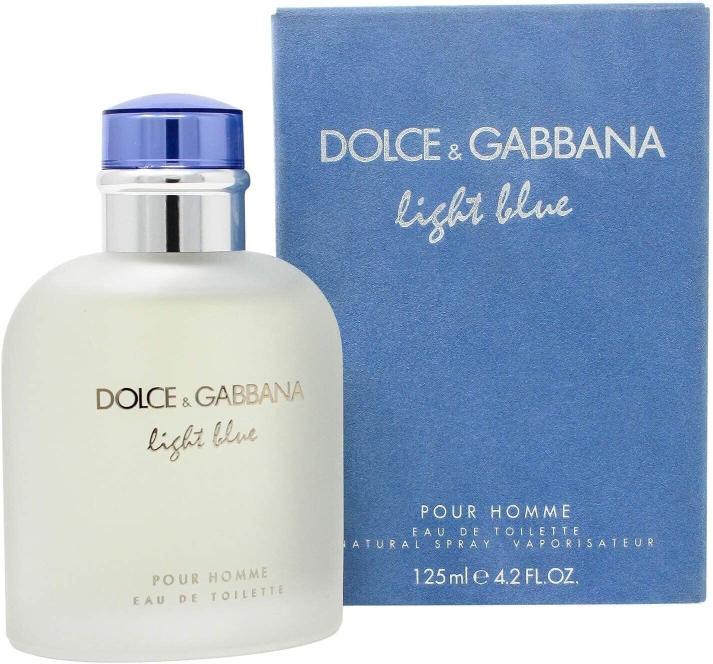 Dolce And Gabbana Men Light Blue 4.2 Oz