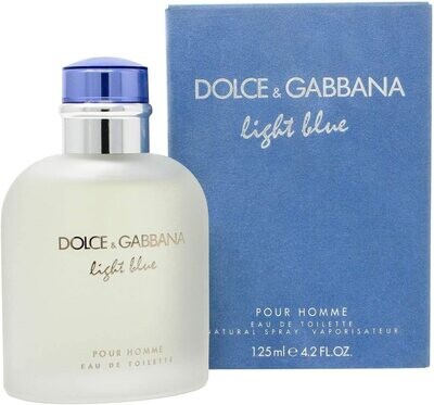 Dolce And Gabbana Men Light Blue 4.2 Oz