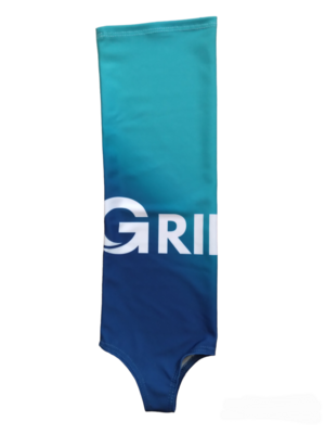 Gripped Shinliners Jade/Navy Blue Ombre