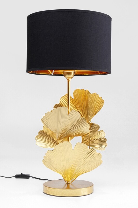 Tischleuchte Flores Gold