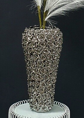 Vase Rose Multi Chrom Bodenvase Big 45cm Vase Rose Multi Chrom Bodenvase Big 45cm