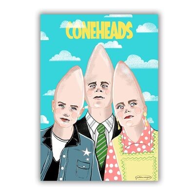 CONEHEADS.
