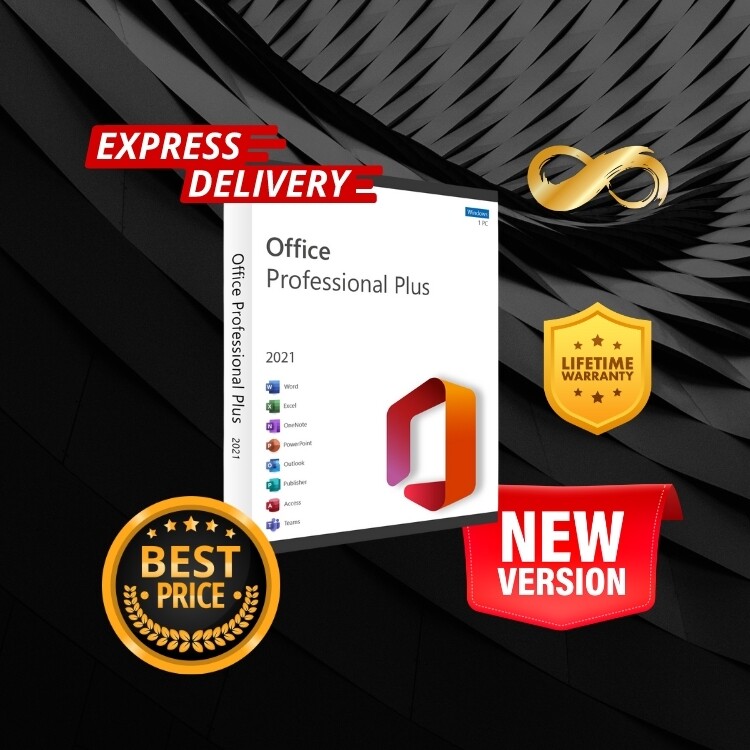 Office 2021 Professional Plus  | Microsoft User| Multilingual Edition, Lifetime Activation