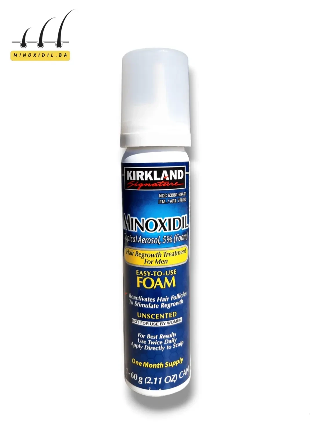 Minoxidil pjena 5% za muškarce 