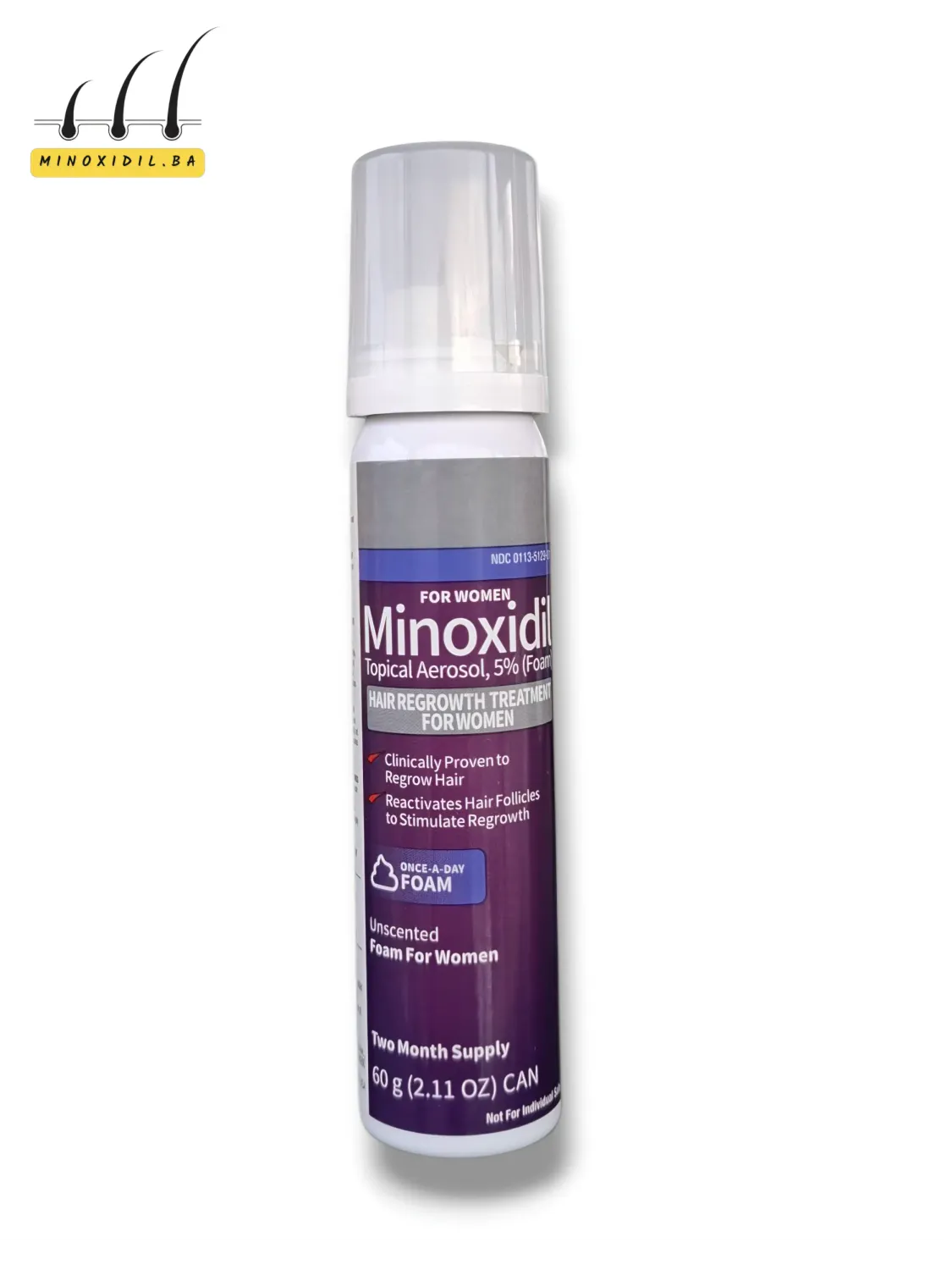 Minoxidil pjena 5% za žene