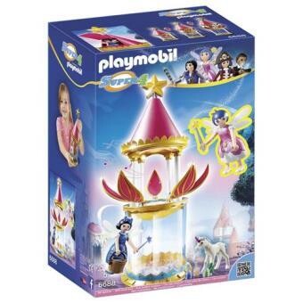 Playmobil Super4 6688 Torre Flor Mágica com Caixa Encantada e Twinkle