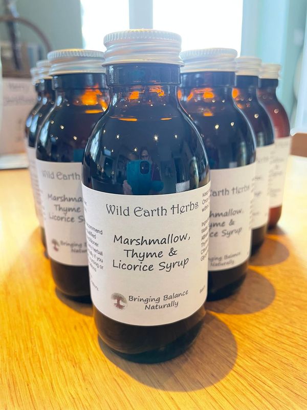 Marshmallow, Thyme & Licorice Syrup