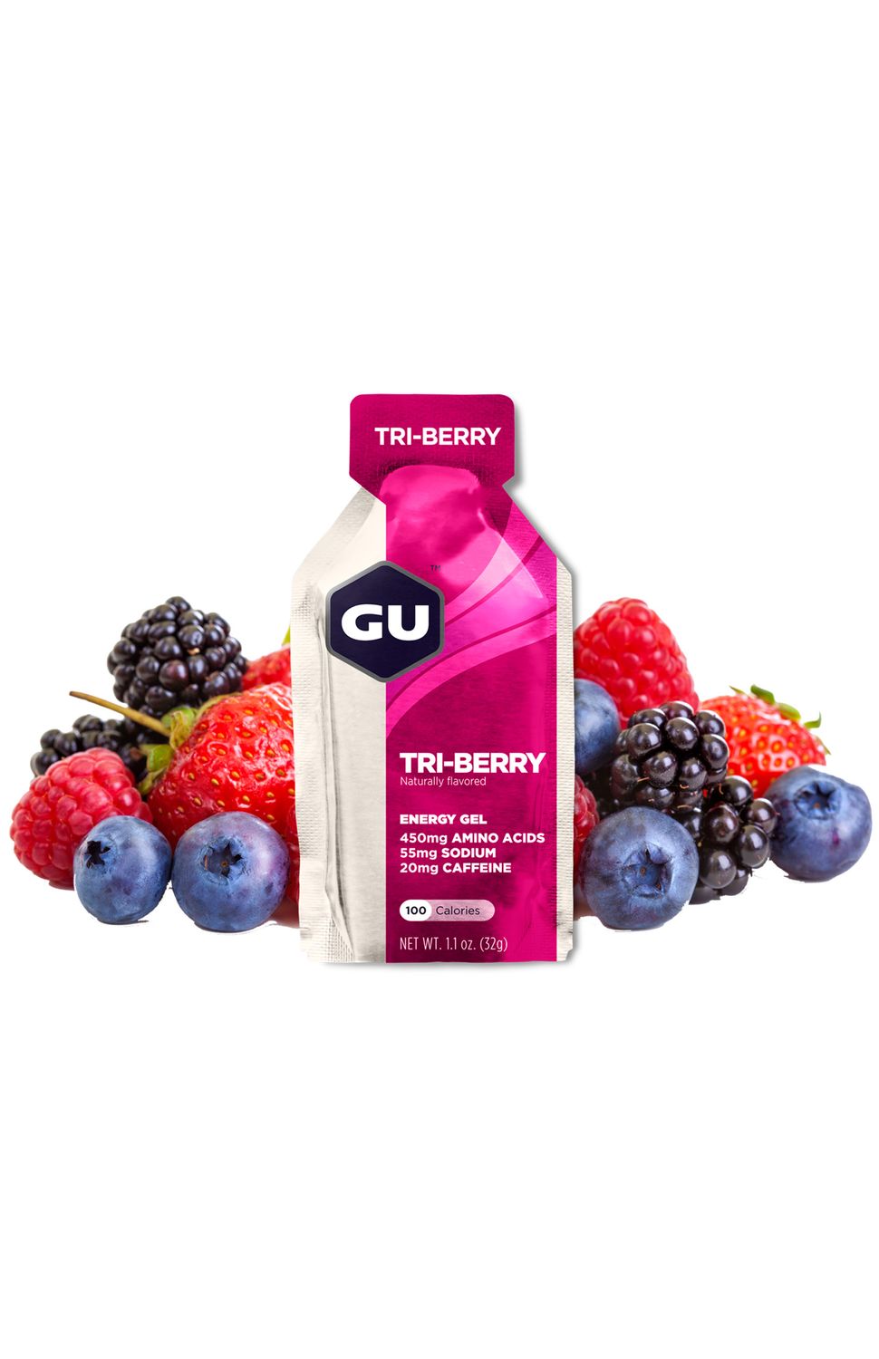 GU Energy Gel Frutos Rojos- Cafeina GU Energy Gel Frutos Rojos- Cafeina