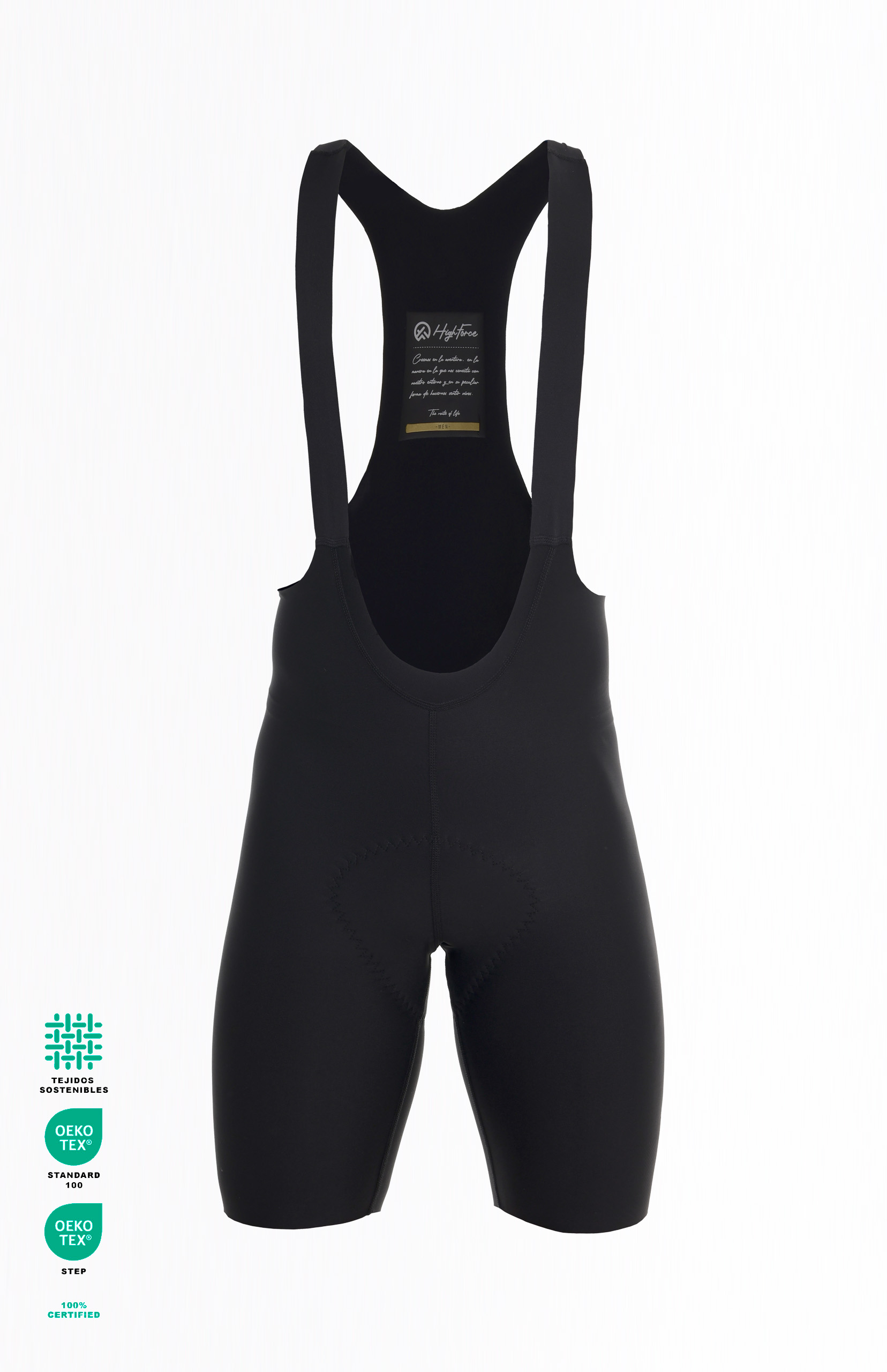 Pantaloneta de Ciclismo Sin Costuras Hombre - Negra