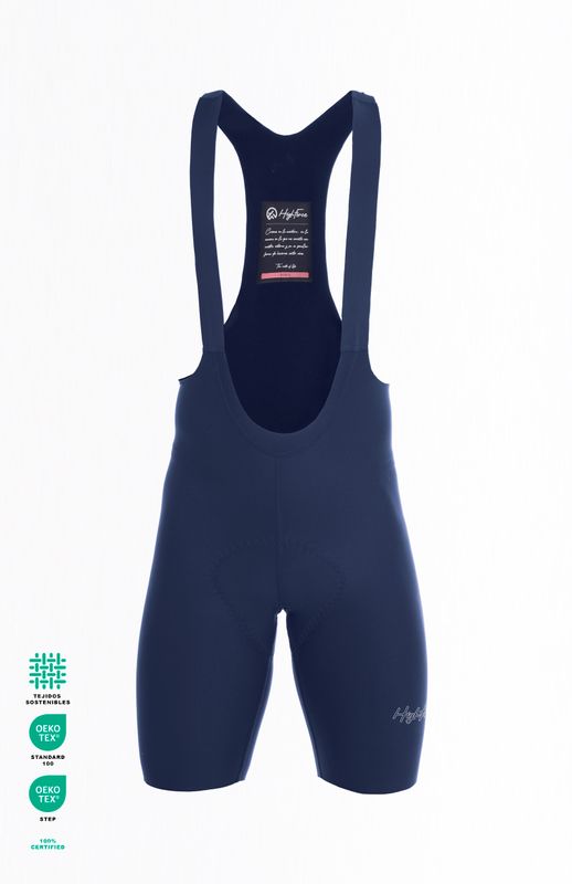 Pantaloneta de Ciclismo Pro Sin Costuras Mujer  Highforce -  Azul