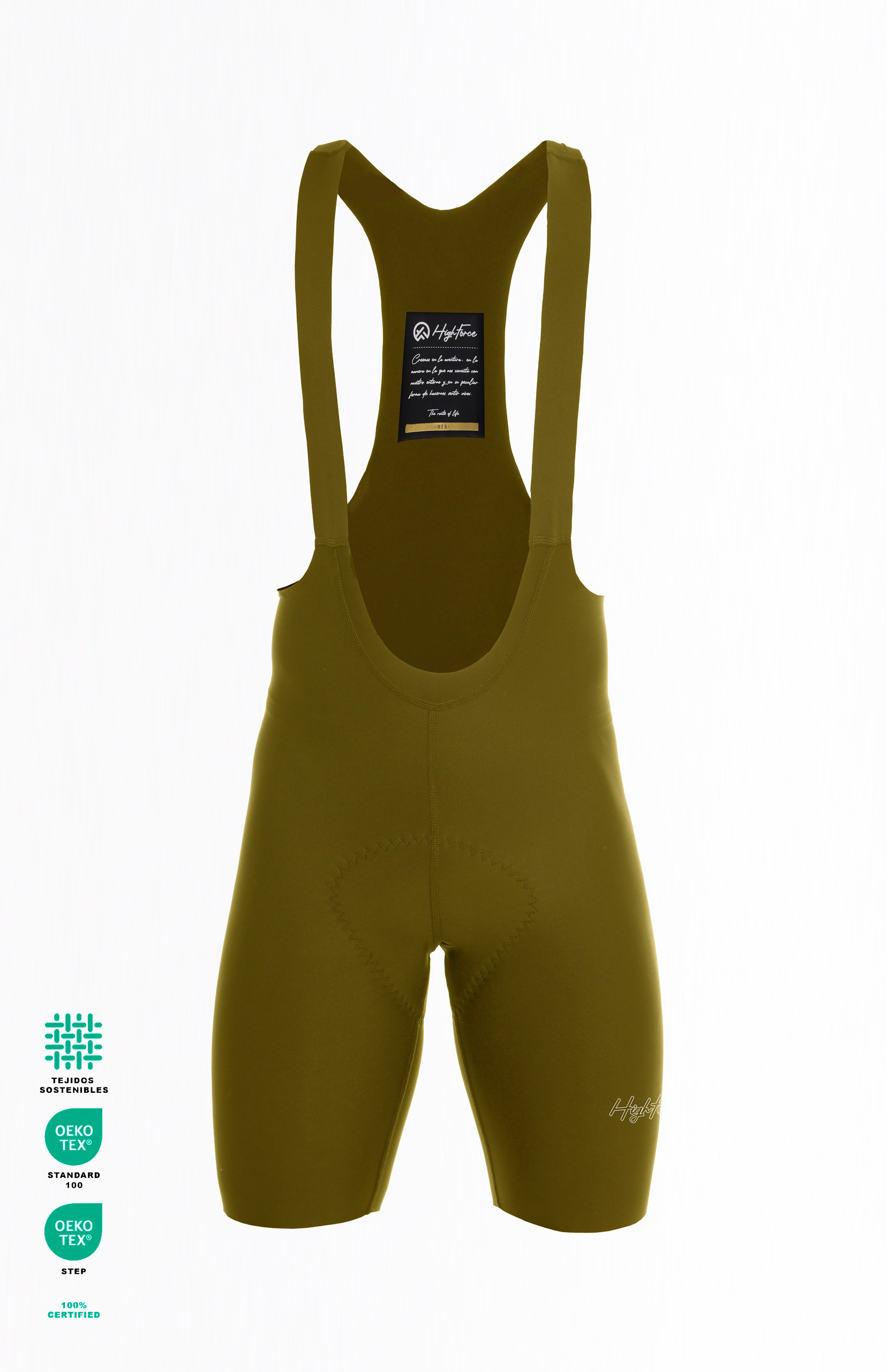 Pantaloneta de Ciclismo Sin Costuras Hombre - Verde