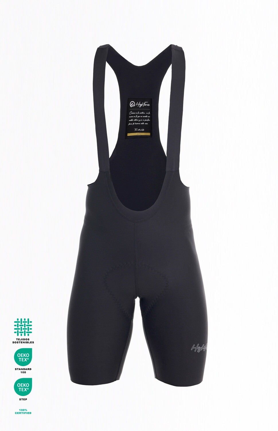 Pantaloneta de Ciclismo Pro Sin Costuras Hombre Highforce - Gris